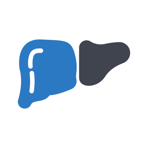 肝臓 Generic Blue icon
