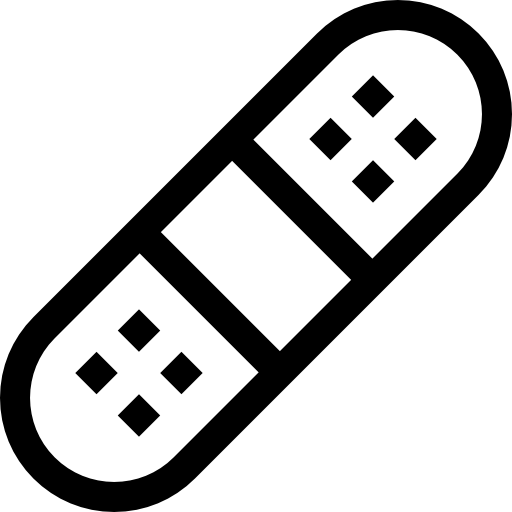 pleister Basic Straight Lineal icoon