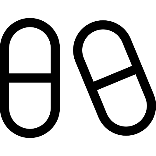 丸薬 Basic Straight Lineal icon