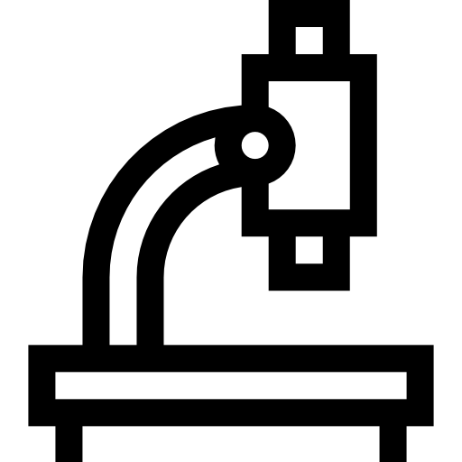 microscopio Basic Straight Lineal icona