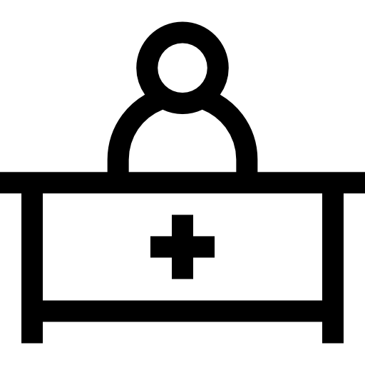farmaceuta Basic Straight Lineal ikona