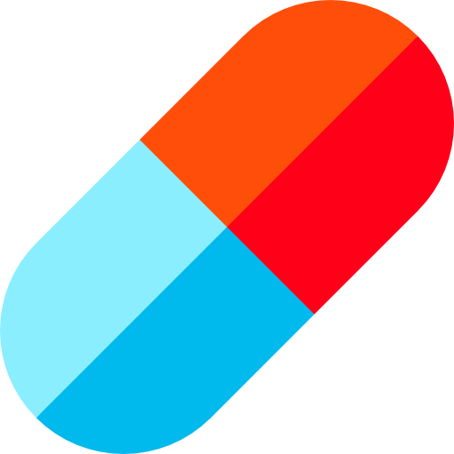 píldora Basic Straight Flat icono