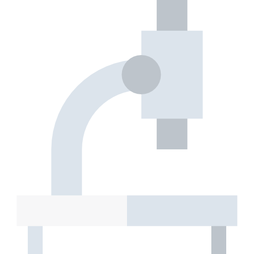 현미경 Basic Straight Flat icon