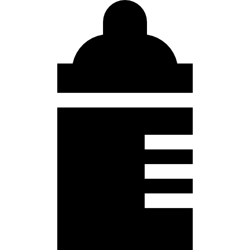 哺乳瓶 Basic Straight Filled icon