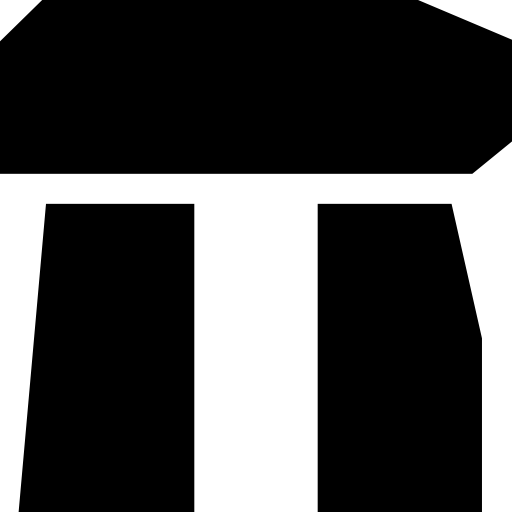 dolmen Basic Straight Filled icon