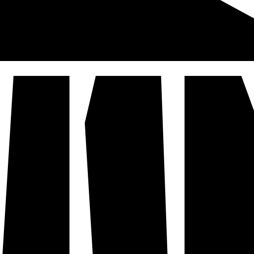 dolmen Basic Straight Filled ikona