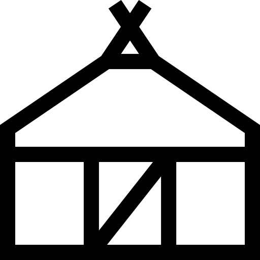 chata Basic Straight Lineal ikona