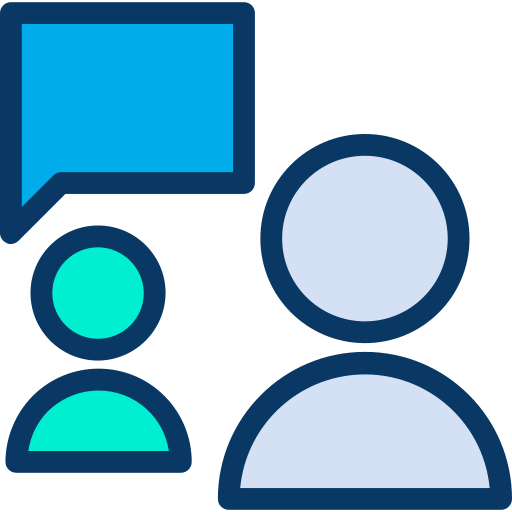plaudern Kiranshastry Lineal Color icon