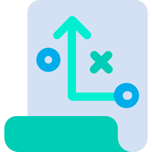 strategie Kiranshastry Flat icon