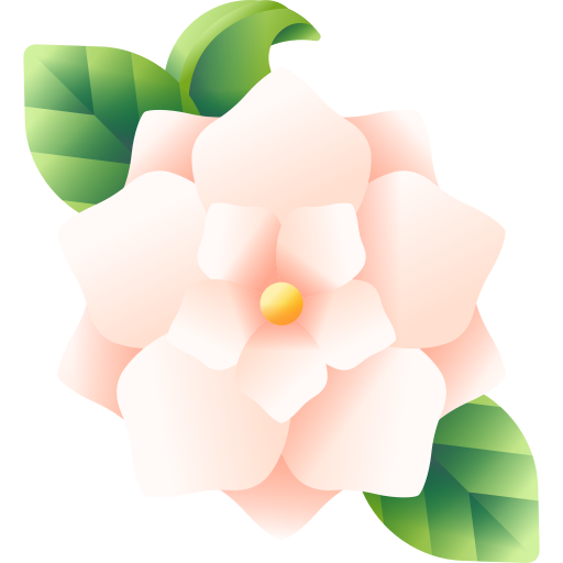 gardenia 3D Color icoon