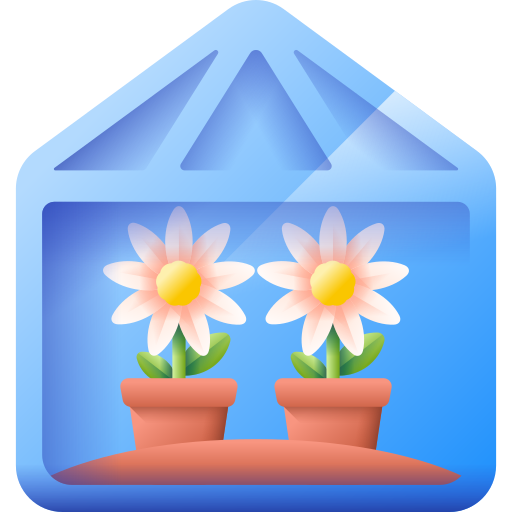 温室 3D Color icon
