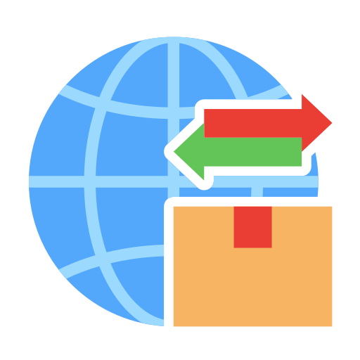 Worldwide shipping Generic Flat icon