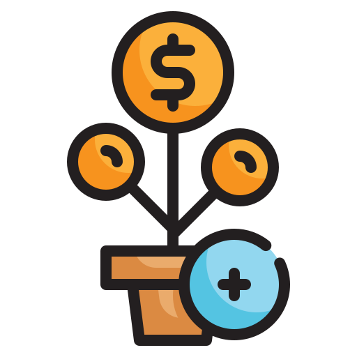 Growth Generic Outline Color icon