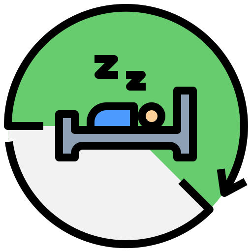 slaap Generic Outline Color icoon