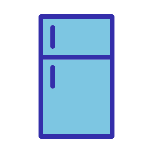 冷蔵庫 Generic Blue icon