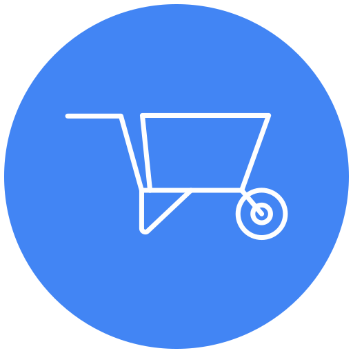 Wheel barrow Generic Flat icon