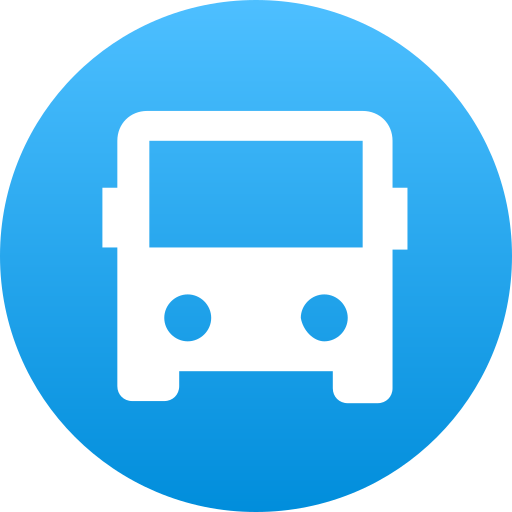 バス Generic Flat Gradient icon