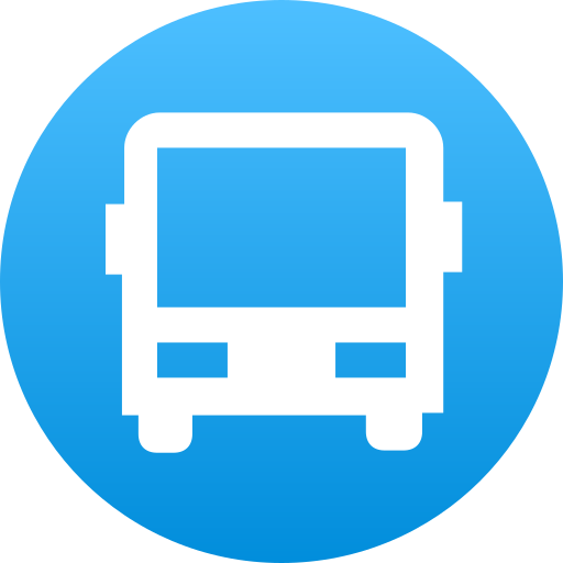 bus Generic Flat Gradient icoon