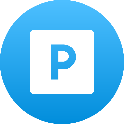 parcheggio Generic Flat Gradient icona