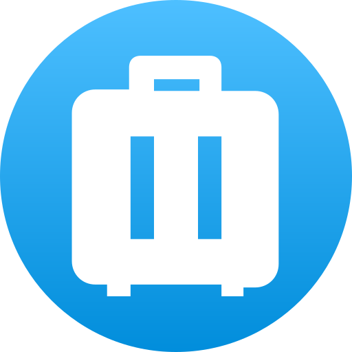 maleta Generic Flat Gradient icono