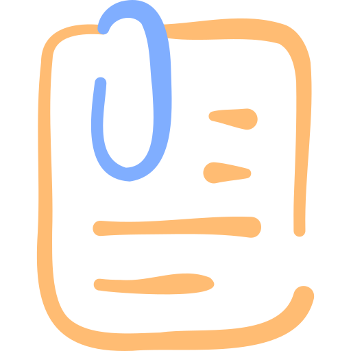 adjuntar archivo Basic Hand Drawn Color icono