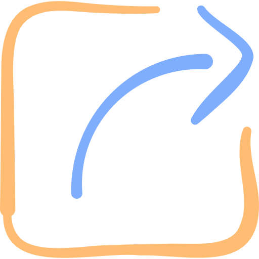 cuota Basic Hand Drawn Color icono