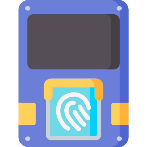 Fingerprint scanner Special Flat icon