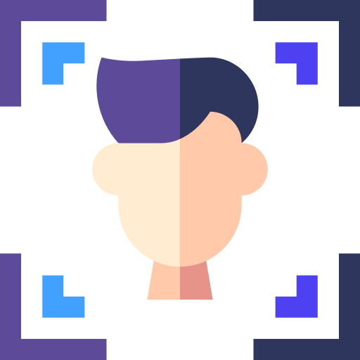 Face Basic Straight Flat icon