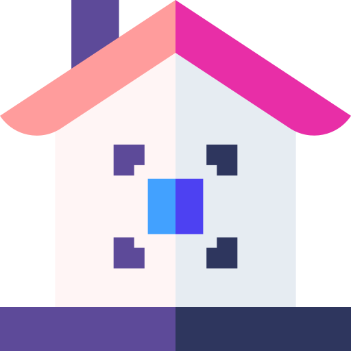 Smart home Basic Straight Flat icon