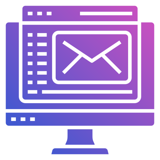 correo web Generic Flat Gradient icono