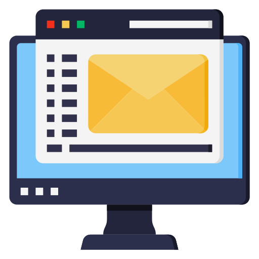 Web mail Generic Flat icon