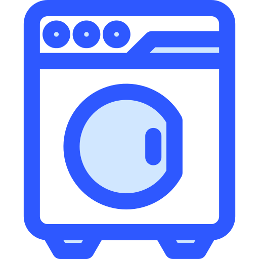 Washing machine Generic Blue icon