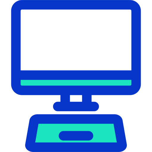 computadora personal Generic Blue icono