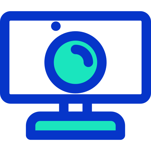 webcam Generic Blue icoon