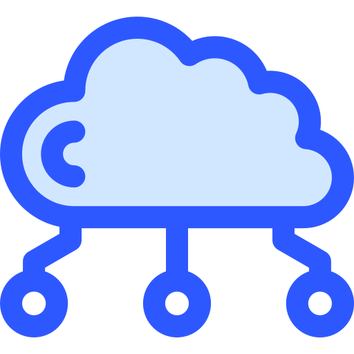 구름 Generic Blue icon
