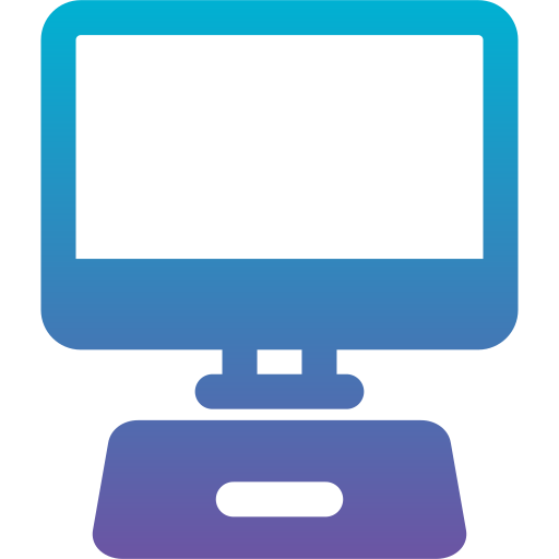 computadora personal Generic Flat Gradient icono