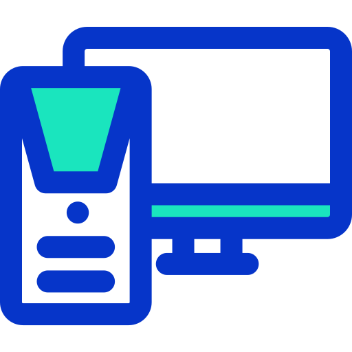 computadora personal Generic Blue icono