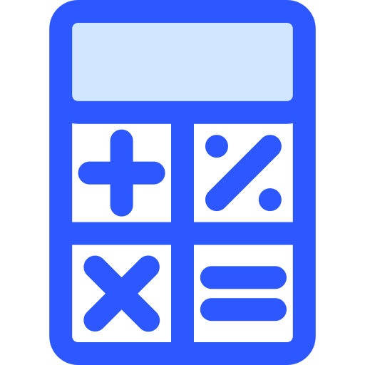 calcolatrice Generic Blue icona