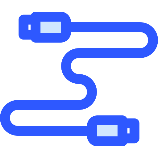 Usb cable Generic Blue icon