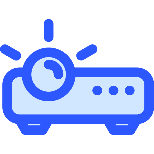 Projector Generic Blue icon