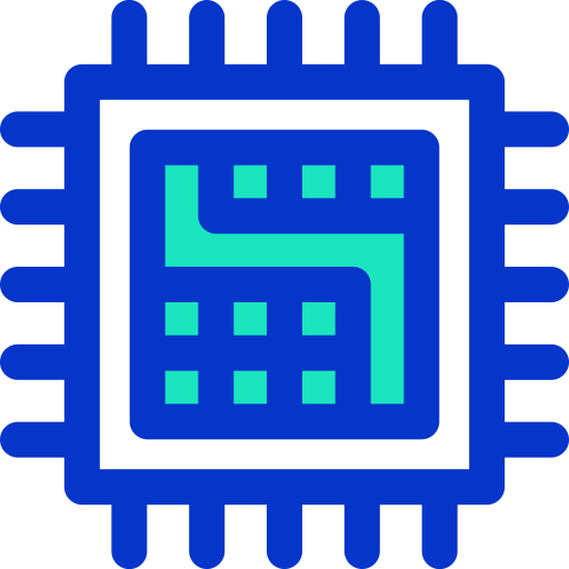 processador Generic Blue Ícone