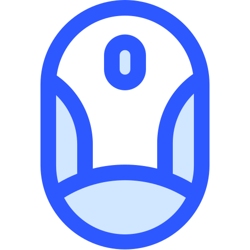 computermuis Generic Blue icoon