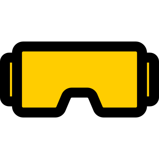 virtual reality Generic Outline Color icono