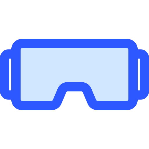 realta virtuale Generic Blue icona