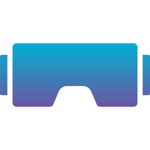 virtual reality Generic Flat Gradient Ícone