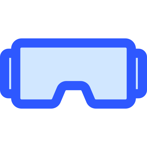 wirtualna rzeczywistość Generic Blue ikona