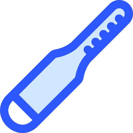 thermometer Generic Blue icon