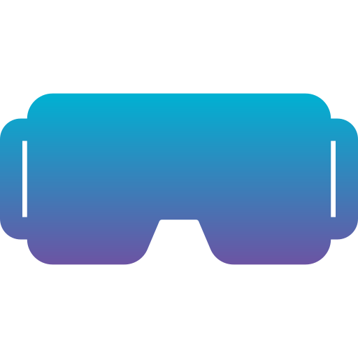 Virtual reality Generic Flat Gradient icon