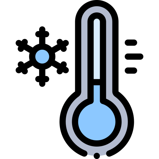 Cold Detailed Rounded Lineal color icon