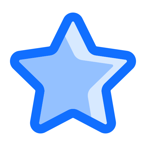 star Generic Blue Icône